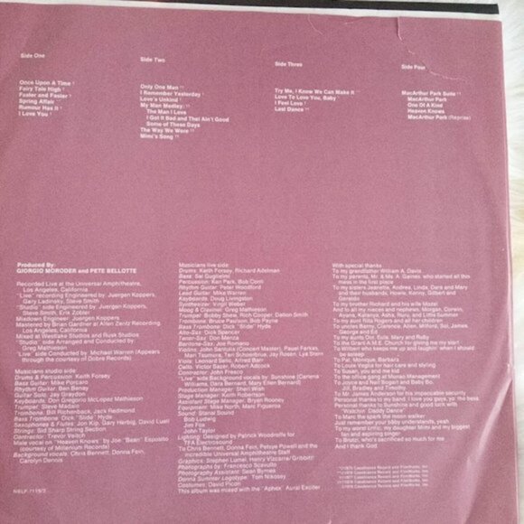 Live & More Donna Summer Double Length Vinyl Record Album Set Casablanca Records - Picture 9 of 12